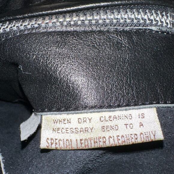 VTG Motorcycle Leather Chaps Women's Medium Genuine Leather by Berman's - Picture 3 of 13